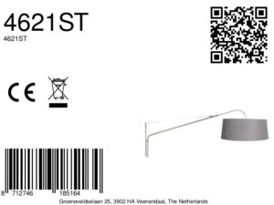 staalkleurigewandlampmetgrijzelinnenkapsteinhauerelegantclassy-8a