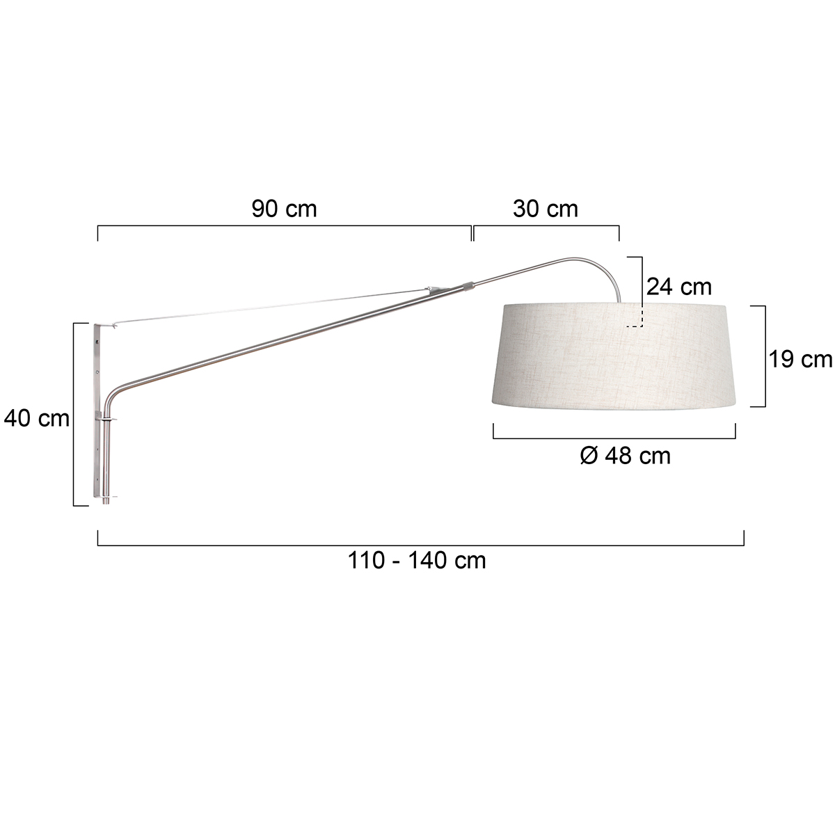 staalkleurigewandlampmetverstelbarearmencrèmekapsteinhauerelegantclassy-7