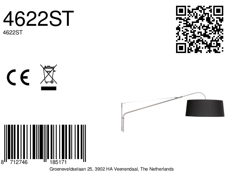 staalkleurigewandlampmetzwartekapsteinhauerelegantclassy-8a