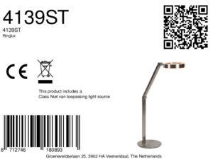 stalentafellampmetdubbelegeïntegreerdeledsteinhauerringlux-8a