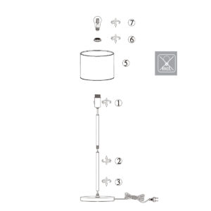 mexlite-vloerlamp-noor-staalzilver-metaaltextiel-schemerlamp-e27-4430st-1