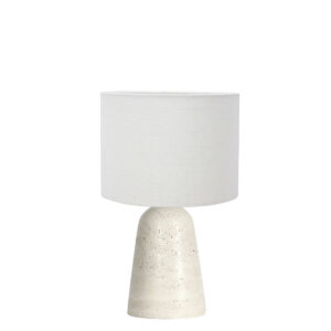 tafellampmetlinnenkapentravertinvoetannelighttravino-0