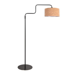 steinhauer-vloerlamp-bloeba-naturelzwart-metaaltextiel-ø40cm-e27-4347zw-1