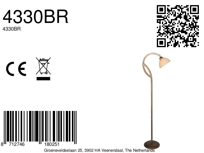 vloerlampmetbronzenframeenglazensierkapsteinhaueranthea-8a