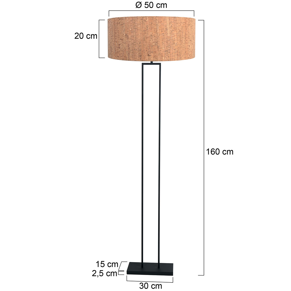 steinhauer-vloerlamp-stang-naturelzwart-metaaltextiel-ø50cm-e27-4338zw-1