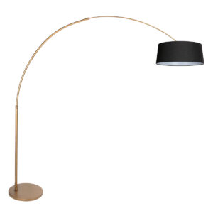 warmbronzenbooglampmetcrèmekleurigelinnenkapsteinhauersparkledlight-1