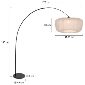 zwartebooglampmetcrèmekleurigekapannelightcurve-1