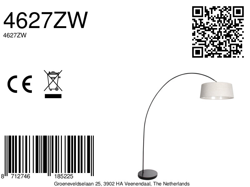 zwartebooglampmetcrèmekleurigekapmexlitesolva-8a