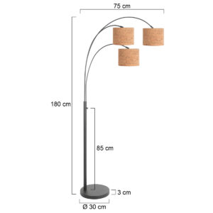 steinhauer-vloerlamp-sparkledlight-naturelzwart-metaaltextiel-booglamp-e27-4356zw-1