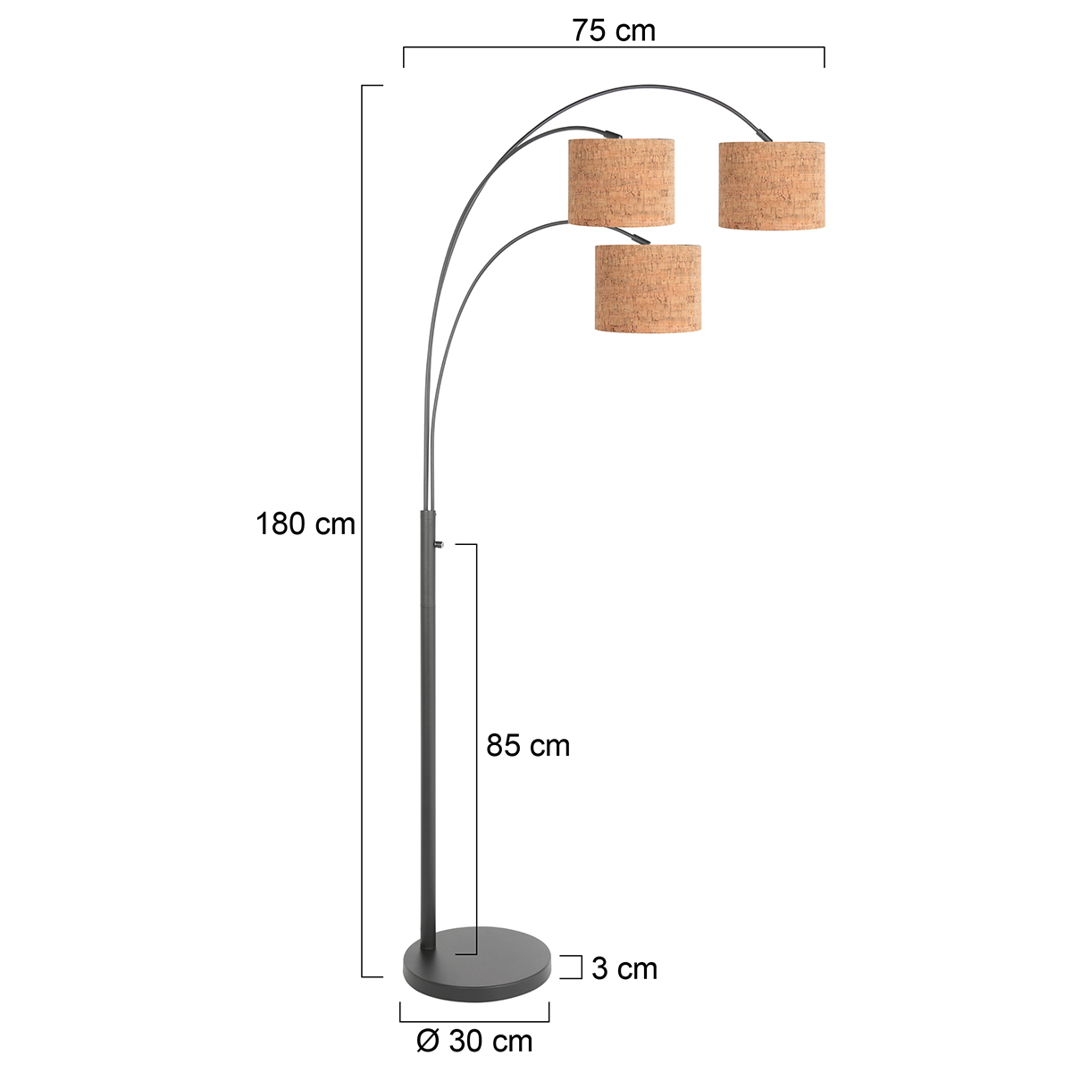 zwartedrielichtsbooglampmetkurkenkappensteinhauersparkledlight-7
