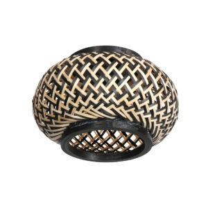 steinhauer-plafonniere-bloeba-naturelzwart-bamboemetaal-plafonnière-e27-4501zw-1