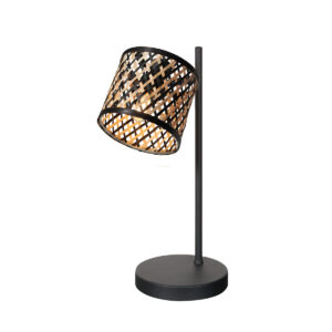 mexlite-tafellamp-bambus-naturelzwart-bamboemetaal-nachtkastlamp-e14-4491zw-1