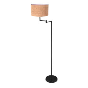 mexlite-vloerlamp-bella-naturelzwart-metaaltextiel-leeslamp-e27-4362zw-1