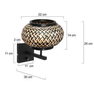 zwartewandlampmethandgevlochtenbamboekapsteinhauerstang-7