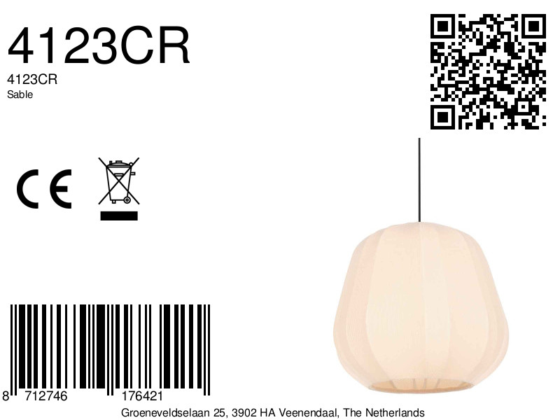 annelighting-hanglamp-sable-beigecrème-stof-ø28cm-e27-4123cr-8a