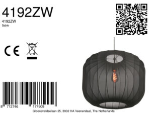 annelighting-hanglamp-sable-zwart-linnenmetaal-ø55cm-e27-4192zw-8a