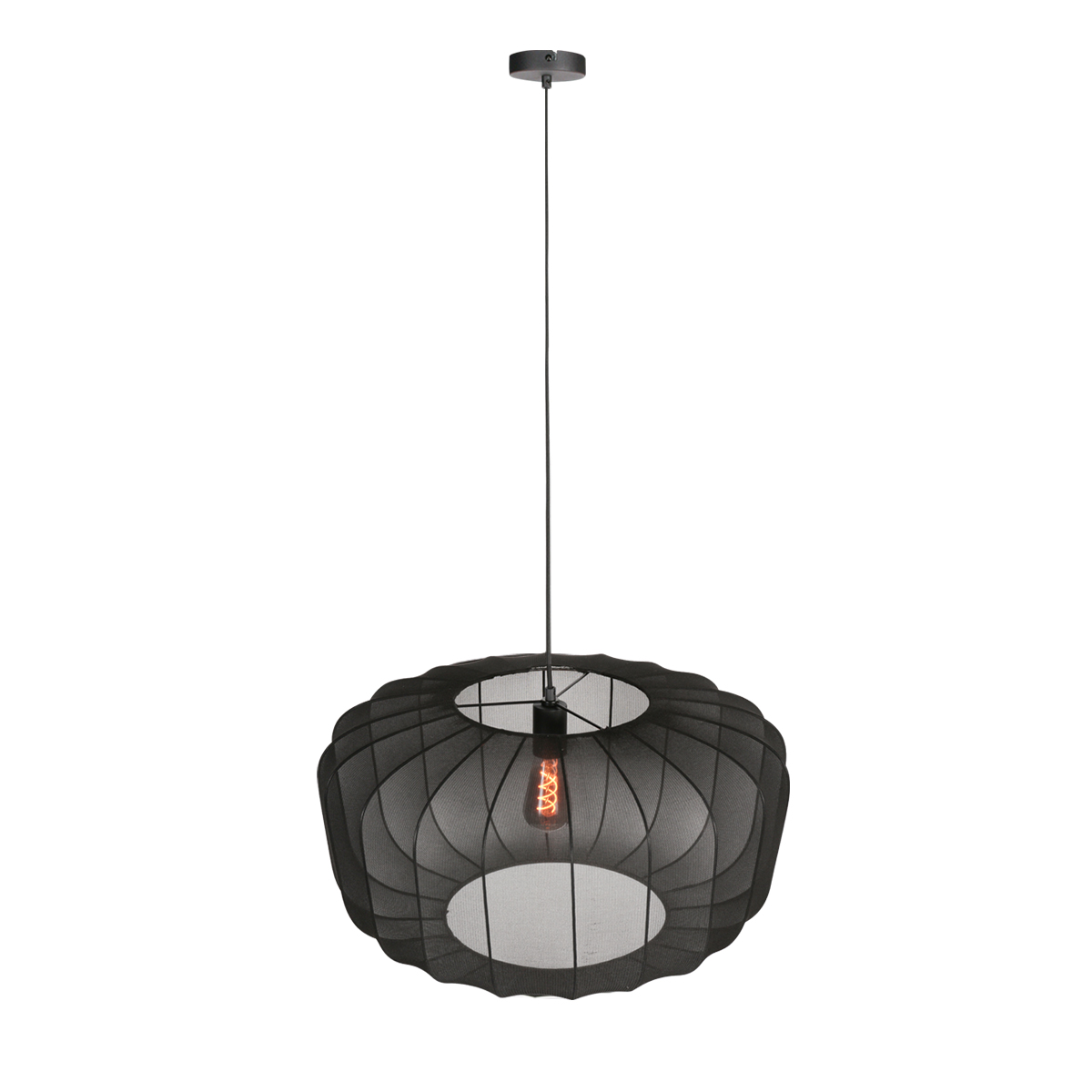 annelighting-hanglamp-sable-zwart-linnenmetaal-ø60cm-e27-4193zw-10