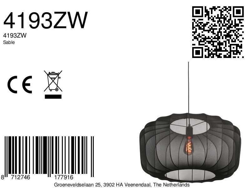 annelighting-hanglamp-sable-zwart-linnenmetaal-ø60cm-e27-4193zw-8a