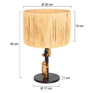 annelighting-tafellamp-animaux-zwart-grasmetaal-ø20cm-e27-3714zw-7