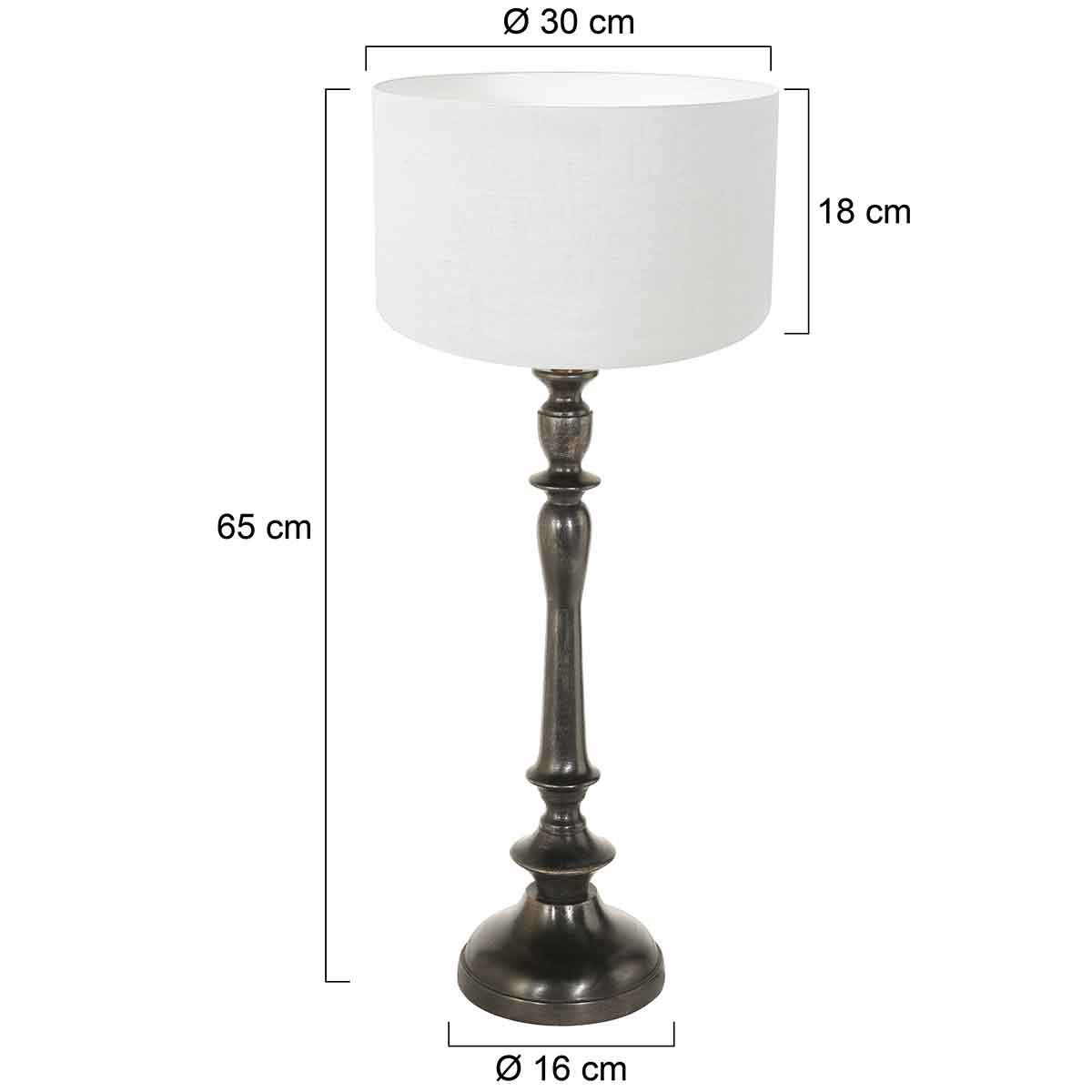 annelighting-tafellamp-bois-zwart-houtlinnen-ø30cm-e27-3769zw-7
