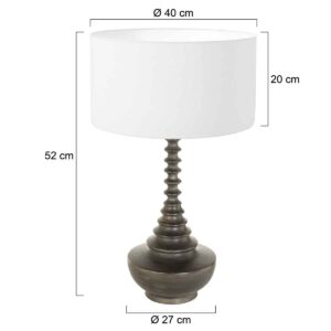 annelighting-tafellamp-bois-zwart-houtlinnen-ø40cm-e27-3755zw-7