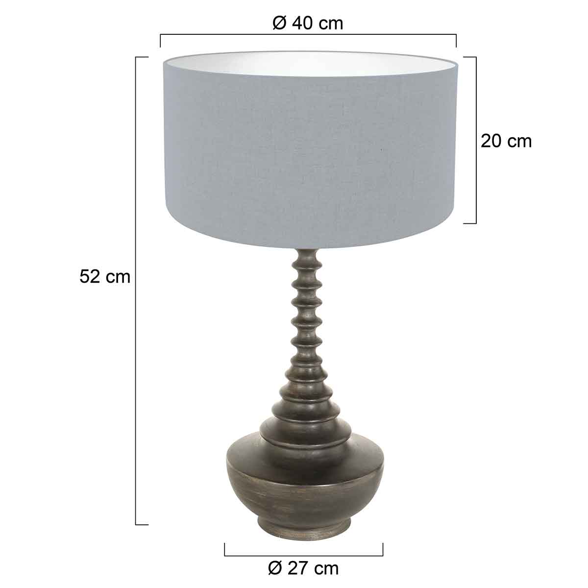 annelighting-tafellamp-bois-zwart-houtlinnen-ø40cm-e27-3936zw-7