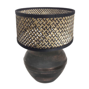 annelighting-tafellamp-lyons-zwart-bamboehout-ø40cm-e27-3745zw-0