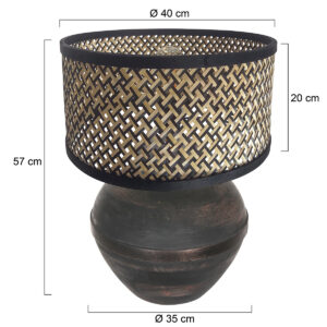 annelighting-tafellamp-lyons-zwart-bamboehout-ø40cm-e27-3745zw-7