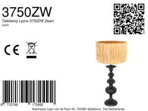 annelighting-tafellamp-lyons-zwart-grashout-ø30cm-e27-3750zw-8a