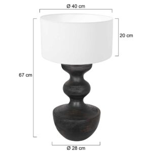 annelighting-tafellamp-lyons-zwart-houtlinnen-ø40cm-e27-3475zw-7