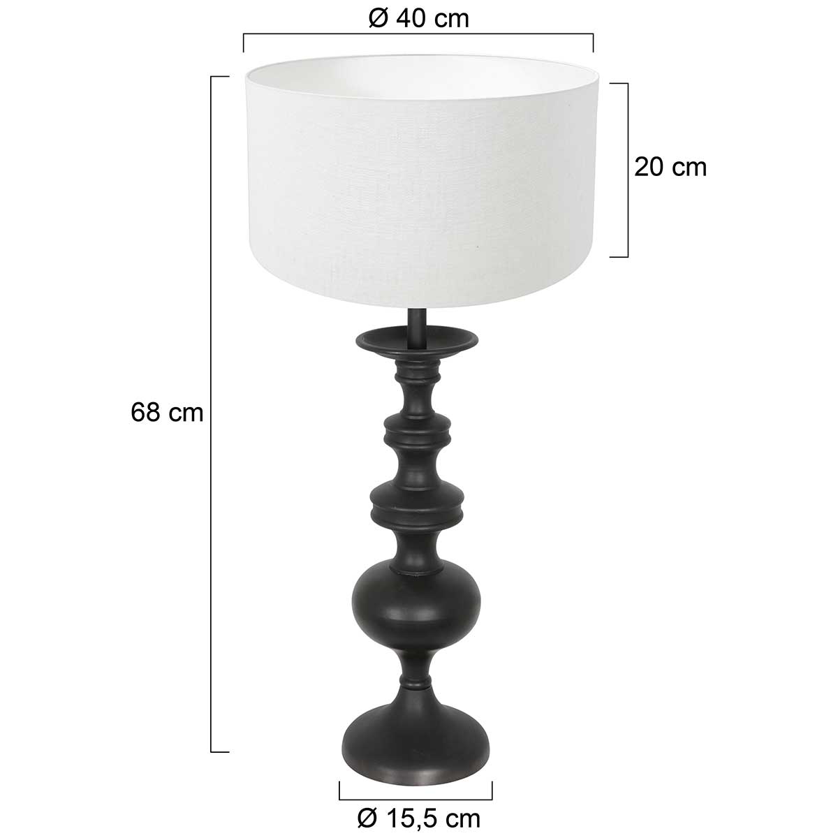 annelighting-tafellamp-lyons-zwart-houtlinnen-ø40cm-e27-3485zw-7