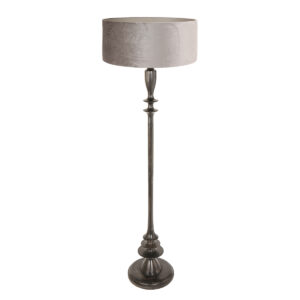 annelighting-vloerlamp-bois-zwart-houtveloursstof-ø50cm-e27-3776zw-0