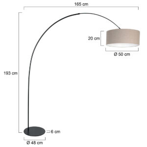 annelighting-vloerlamp-curve-grijszwart-metaal-booglamp-e27-4268zw-7