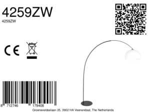 annelighting-vloerlamp-curve-witzwart-metaal-booglamp-e27-4259zw-8a