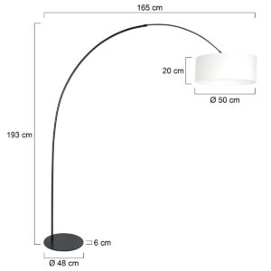annelighting-vloerlamp-curve-witzwart-metaal-booglamp-e27-4260zw-7