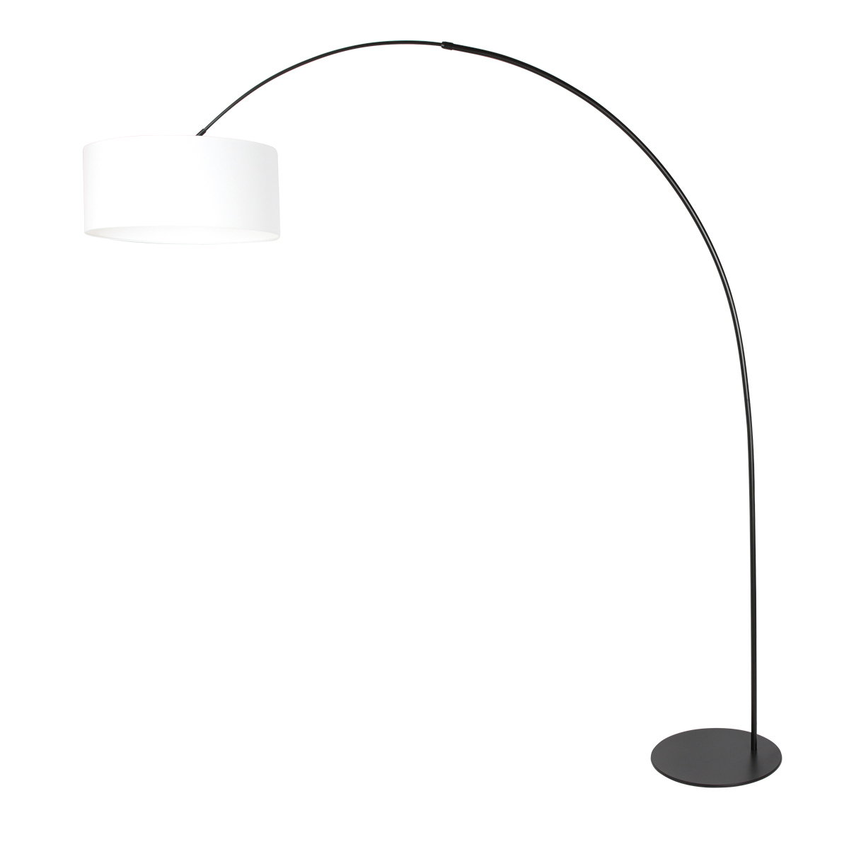 annelighting-vloerlamp-curve-witzwart-metaal-booglamp-e27-4267zw-1