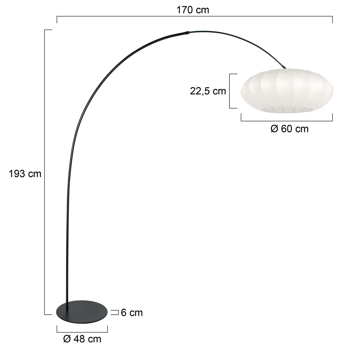 annelighting-vloerlamp-curve-witzwart-metaal-booglamp-e27-4272zw-7
