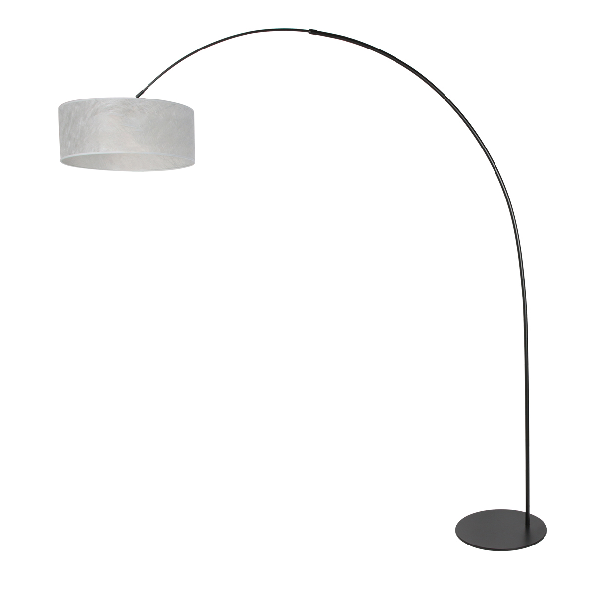 annelighting-vloerlamp-curve-zilverzwart-metaal-booglamp-e27-4266zw-1