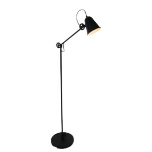 annelighting-vloerlamp-dolphin-zwart-metaal-ø28cm-e27-1325zw-1