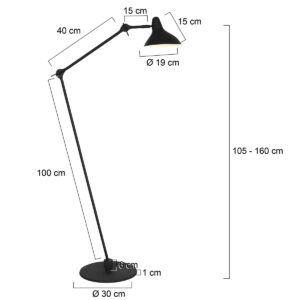 annelighting-vloerlamp-kasket-zwart-metaal-ø30cm-e27-2691zw-7