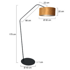 annelighting-vloerlamp-zigzag-goudzwart-metaal-booglamp-e27-4241zw-7