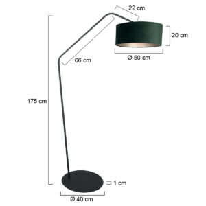 annelighting-vloerlamp-zigzag-groenzwart-metaal-booglamp-e27-4246zw-7