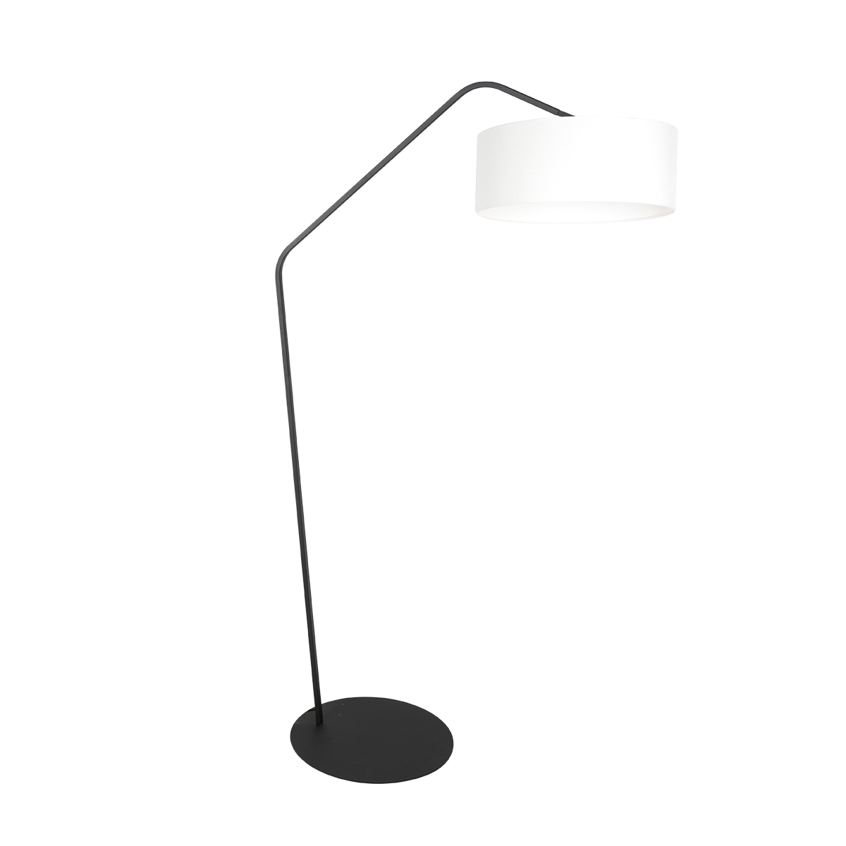 annelighting-vloerlamp-zigzag-witzwart-linnenmetaal-booglamp-e27-4237zw-0