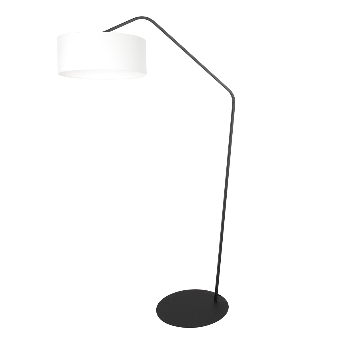 annelighting-vloerlamp-zigzag-witzwart-linnenmetaal-booglamp-e27-4237zw-1