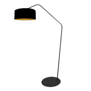 annelighting-vloerlamp-zigzag-zwart-metaal-booglamp-e27-4247zw-1