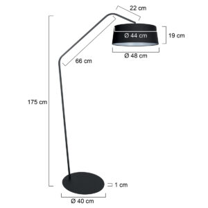 annelighting-vloerlamp-zigzag-zwart-metaal-booglamp-e27-4255zw-7
