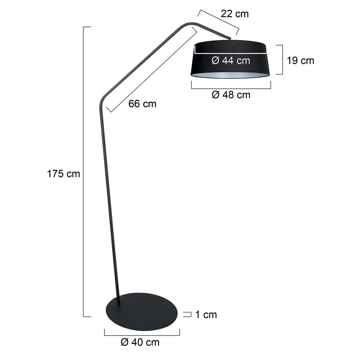 annelighting-vloerlamp-zigzag-zwart-metaal-booglamp-e27-4255zw-7