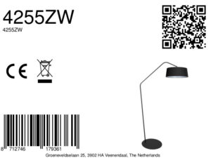 annelighting-vloerlamp-zigzag-zwart-metaal-booglamp-e27-4255zw-8a