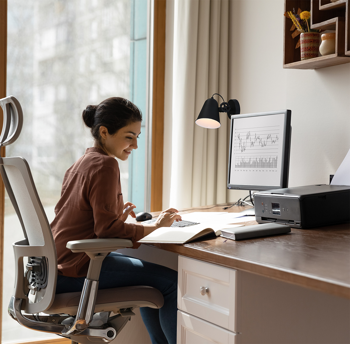 annelighting-wandlamp-dolphin-zwart-metaal-opbouwspot-e27-1323zw-2