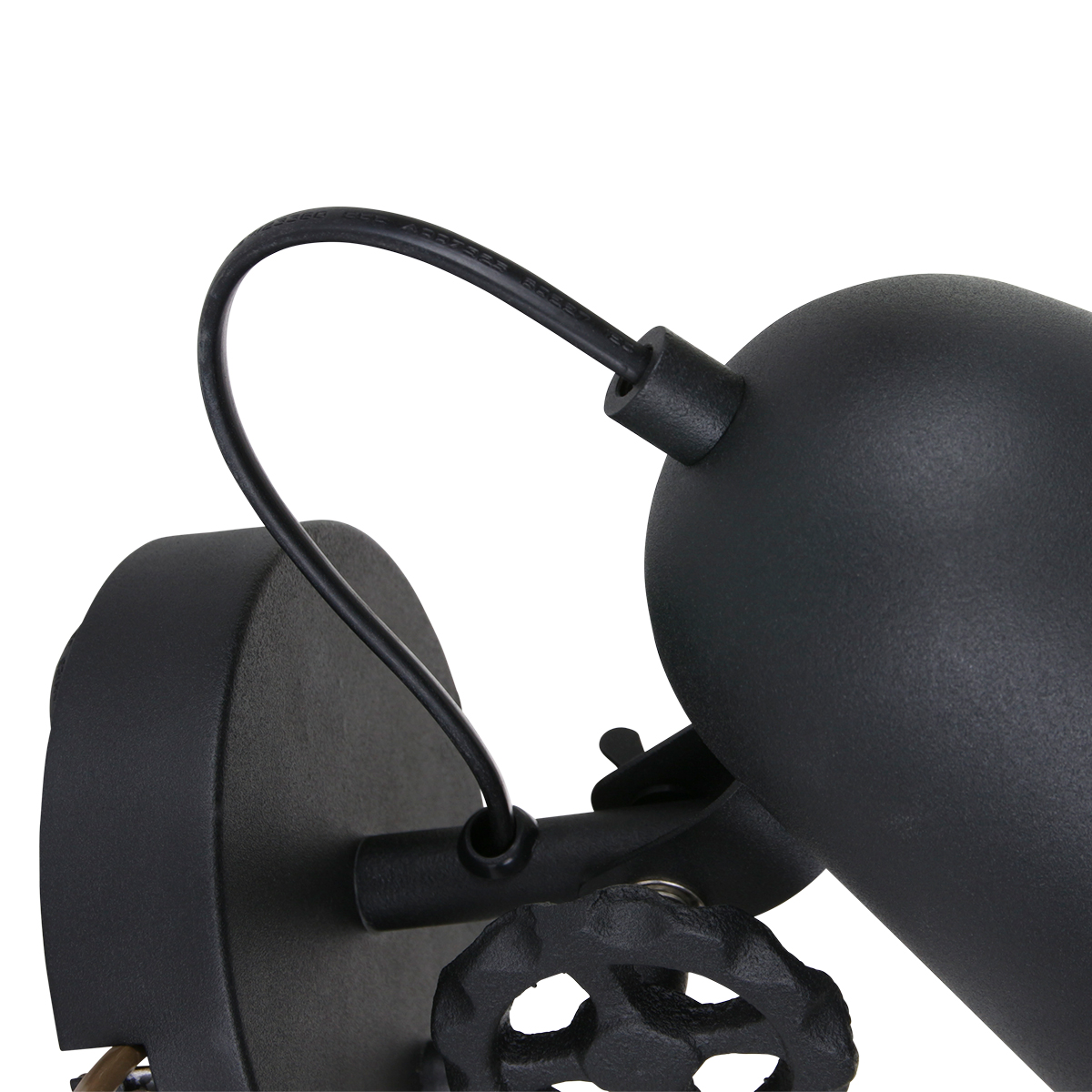 annelighting-wandlamp-dolphin-zwart-metaal-opbouwspot-e27-1323zw-6